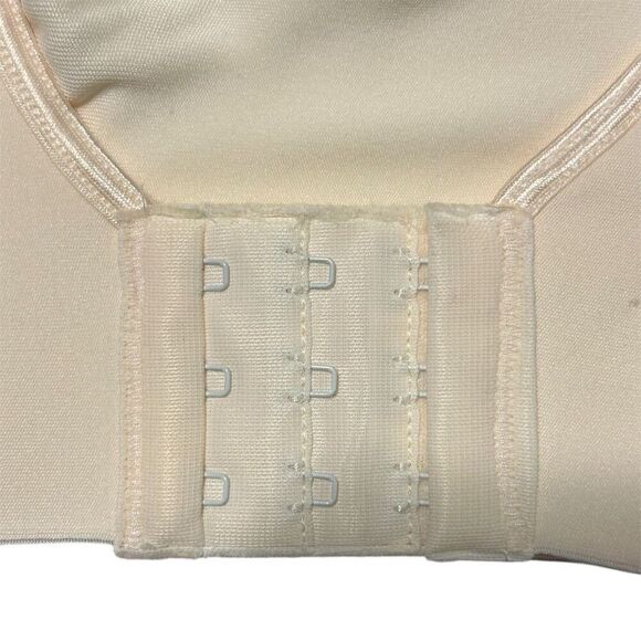 Hanes Women's Wire-Free T-Shirt Bra XL Cream Smooth Seamless - Picture 11 of 11